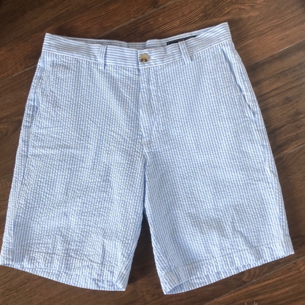 Seersucker Striped Men’s Shorts - NWOT